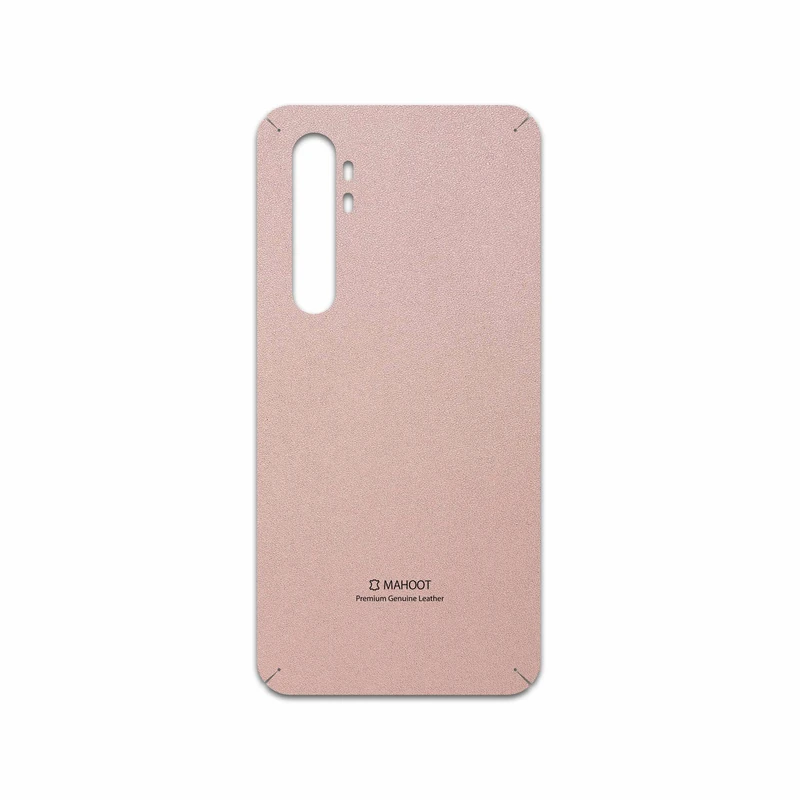 برچسب پوششی ماهوت مدل Rose Gold Leather مناسب برای گوشی موبایل شیائومی Mi Note 10 Lite