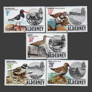 تمبر یادگاری مدل Birds 1984 مجموعه 5 عددی