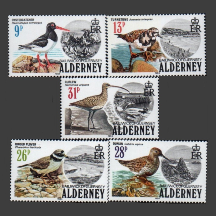 تمبر یادگاری مدل Birds 1984 مجموعه 5 عددی