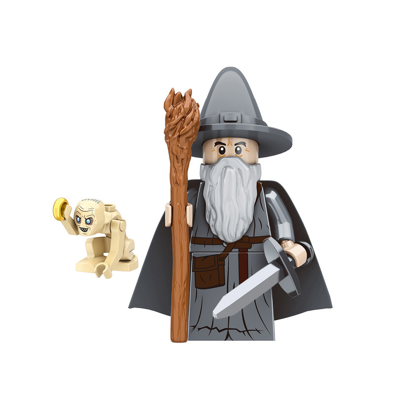 ساختنی برانت مدل گندالف خاکستری و گالوم فیلم ارباب حلقه ها