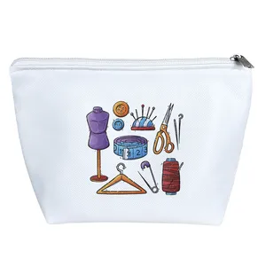 کیف لوازم آرایش دخترانه خندالو مدل خیاطی کد H555