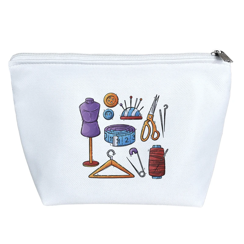 کیف لوازم آرایش دخترانه خندالو مدل خیاطی کد H555