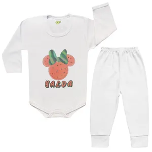 ست بادی و شلوار نوزادی کارانس طرح یلدا مدل BSTST-4016