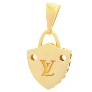 آویز گردنبند طلا 18 عیار زنانه طلای مستجابی کد LV01