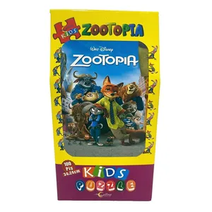 پازل 100 تکه مدل جعبه ای کد 102 مناسب کودک