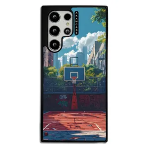 AKAM AMC-WSGS22U-BASKETBALL2 Cover For Samsung Galaxy S22 Ultra