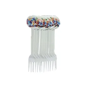 چنگال یکبار مصرف مدل درون و بیرون کد InsideOutF2 مجموعه 10 عددی