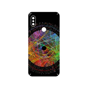 MAHOOT Mathematical Geometric Shape 2 Cover Sticker for Xiaomi Redmi Note 6 Pro