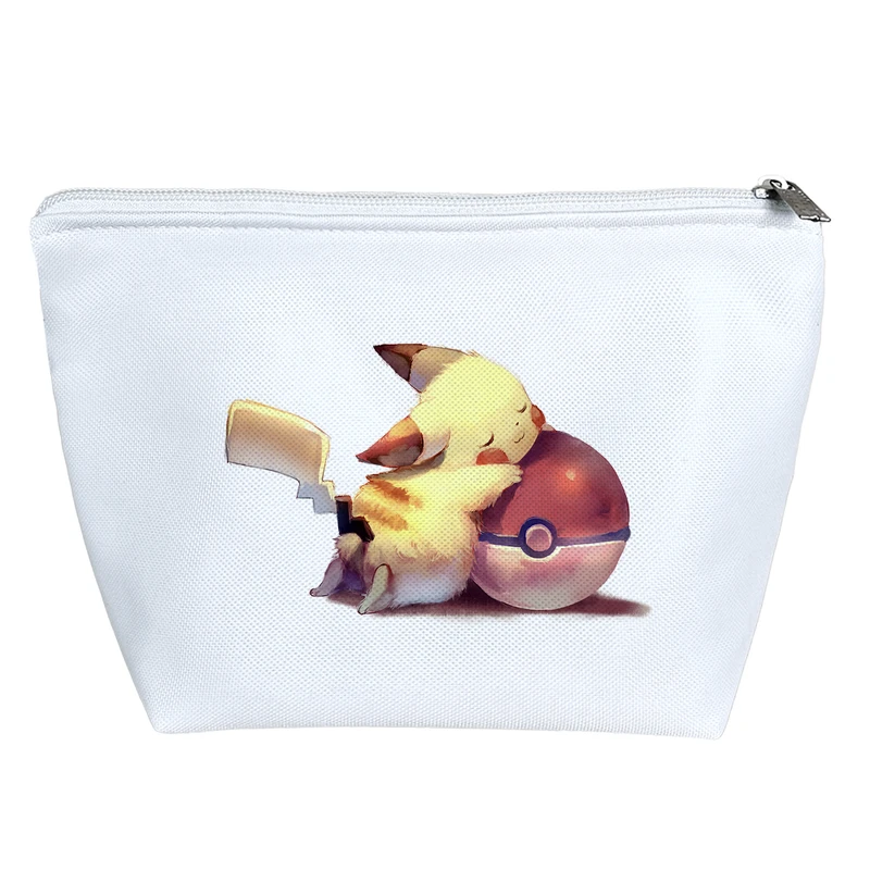 کیف لوازم آرایش دخترانه خندالو مدل پیکاچو انیمه پوکمون کد 1420