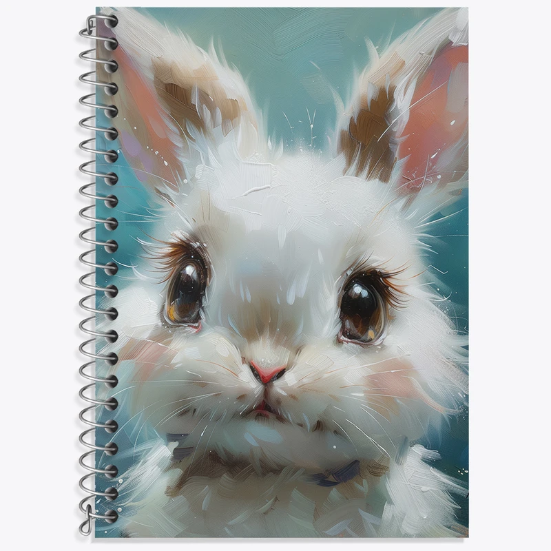 دفتر نت موسیقی 50 برگ خندالو طرح خرگوش کیوت کد N5097