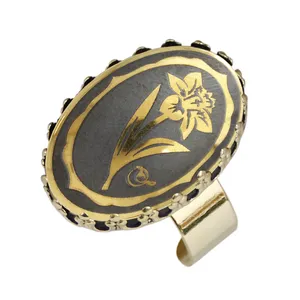 انگشتر زنانه مدل حدید اسفند ماه کد 7387