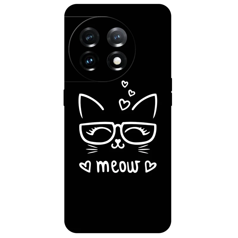 کاور مگافون طرح گربه مدل 7700 مناسب برای گوشی موبایل وان پلاس 11 5G