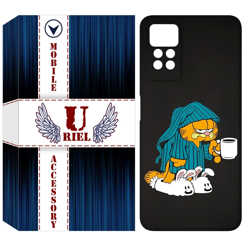 کاور یوریل مدل KSH کد 72 طرح گارفیلد مناسب برای گوشی موبایل شیائومی Redmi Note 12 Pro 4G