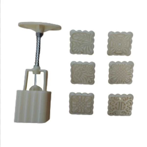 عکس شماره 10 : قالب شیرینی طرح کلمپه فشاری مدل pe833 مجموعه 6 عددی