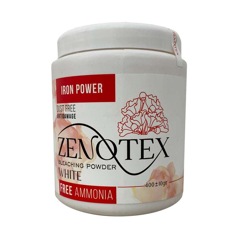 پودر دکلره زنوتکس مدل IRON POWER وزن 400 گرم پودر دکلره زنوتکس مدل IRON POWER وزن 400 گرم