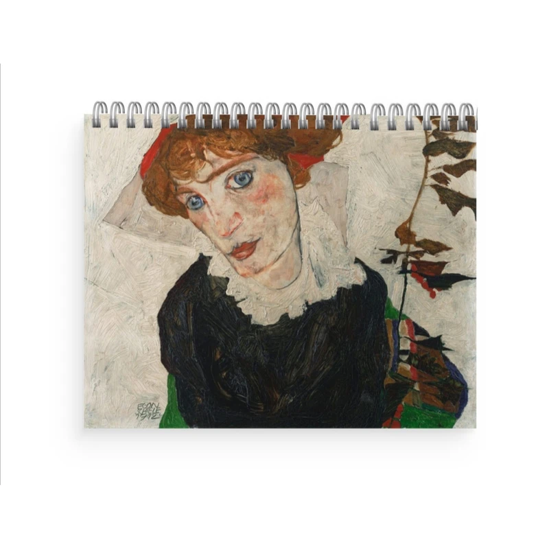 دفتر طراحی 60 برگ مدل اگون شیله کد AA5