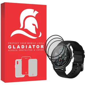 محافظ صفحه نمایش گلادیاتور مدل GWP3000 مناسب برای ساعت هوشمند شیائومی Mibro Air بسته سه عددی