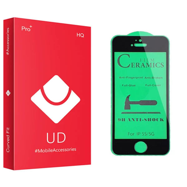 محافظ صفحه نمایش سرامیکی یو دی مدل HQ مناسب برای گوشی موبایل اپل iPhone 5s