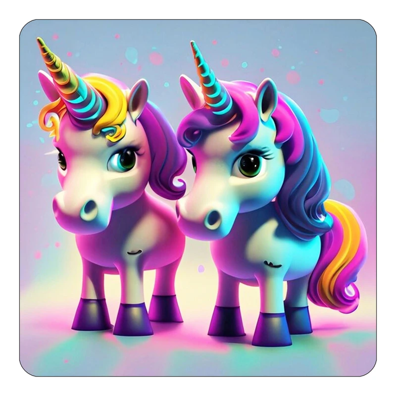 مگنت کاکتی طرح اسب تک شاخ و یونیکورن مدل mp28962