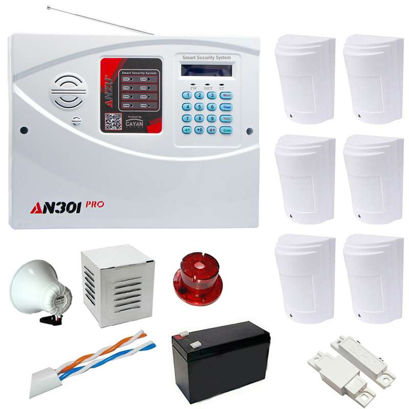 سیستم دزدگیر سیم کارتی آنزو مدل AN301Pro سیستم دزدگیر سیم کارتی آنزو مدل AN301Pro