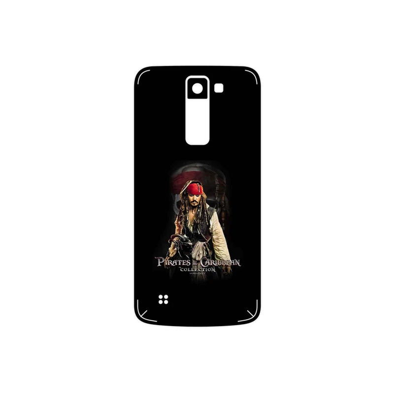 برچسب پوششی ماهوت مدل PIRATES OF THE CARIBBEAN مناسب برای گوشی موبایل ال جی K8