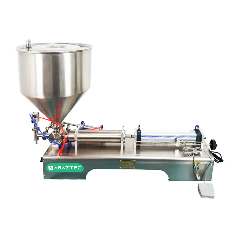 دستگاه پرکن مایعات آرازتک مدل F1