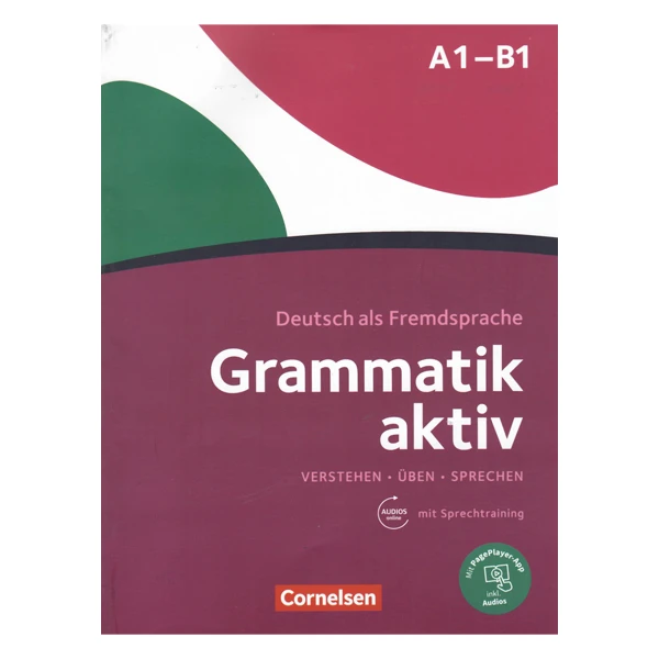 کتاب Deutsch als Fremdsprache Grammatik Aktiv a1 b1 اثر Verstehen.Uben.Sprechen انتشارات هدف نوین