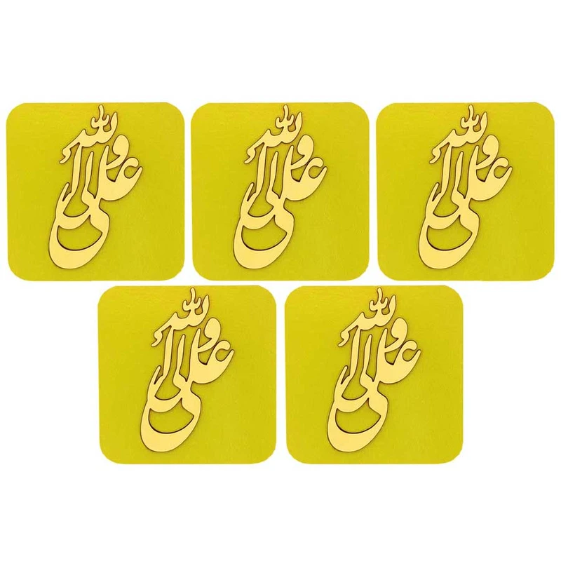 مگنت مدل علی ولی الله بسته 5 عددی