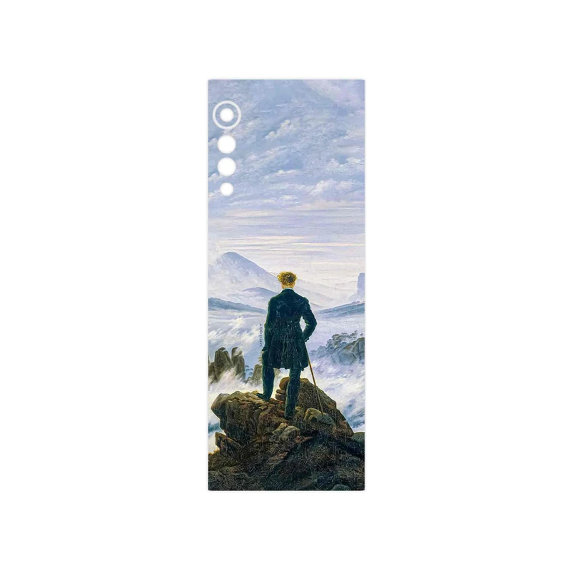 برچسب پوششی ماهوت مدل Wanderer above the Sea of Fog مناسب برای گوشی موبایل ال جی Velvet 5G