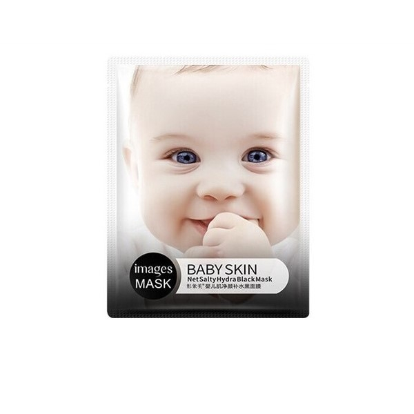ماسک صورت ایمجز مدل Baby Skin Black Mask وزن 25 گرم