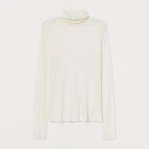 تی شرت یقه اسکی آستین بلند زنانه اچ اند ام مدل 0865929