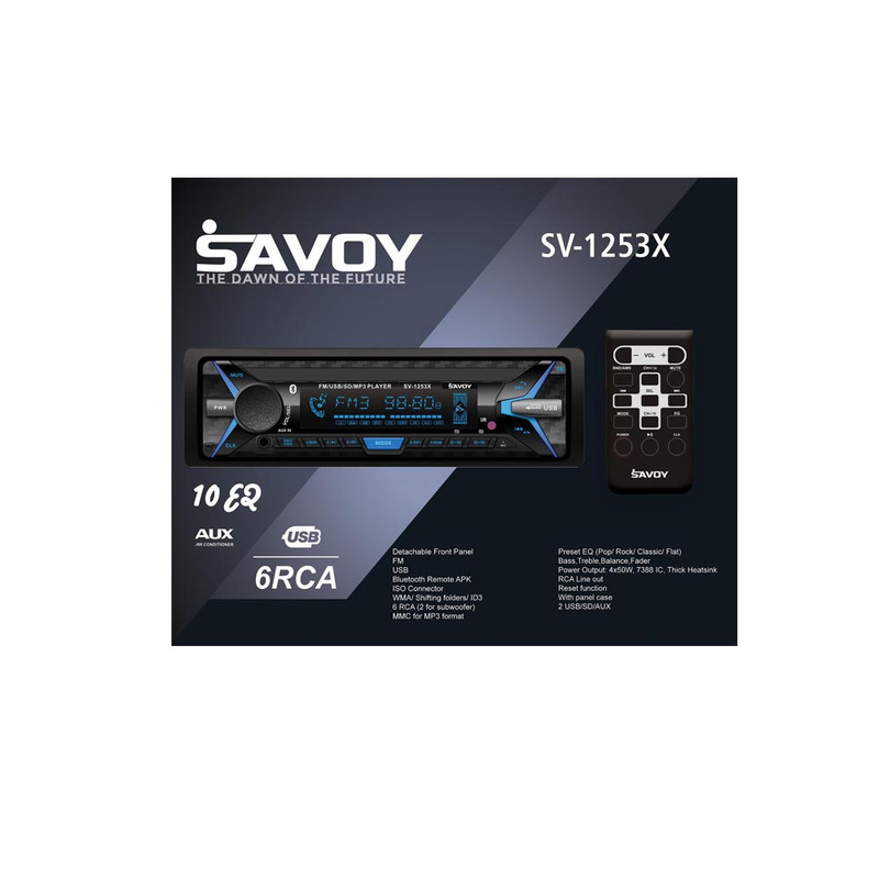 پخش کننده خودرو ساووی مدل SV-1253X