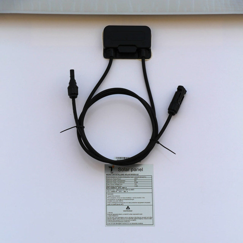 پنل خورشیدی تیسو مدل TM250W-36V ظرفیت 250وات مجموعه 2عددی