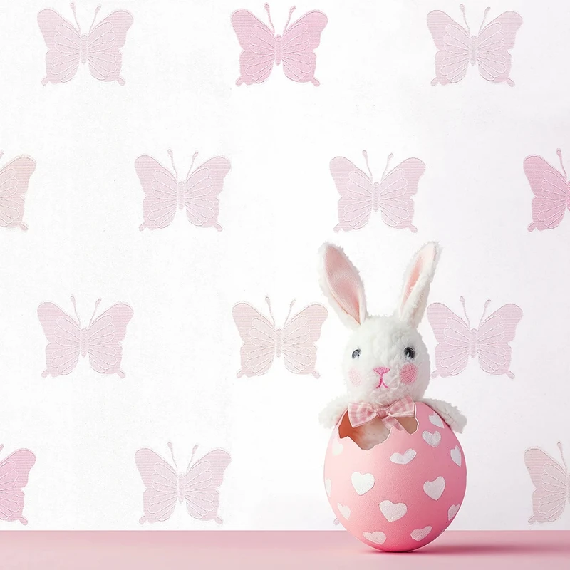 کاغذ دیواری مدل پروانه های فانتزی مجموعه 2 عددی