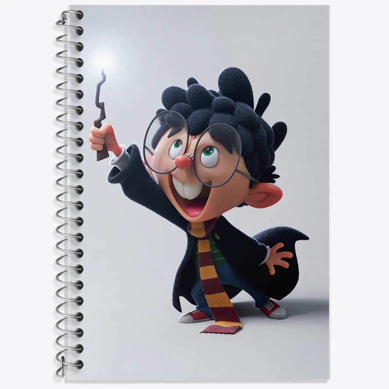 دفتر لغت 50 برگ خندالو طرح هری پاتر (Harry Potter) کد F733