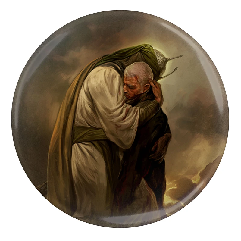 مگنت مدل S12527 طرح نقاشی سردار شهید حاج قاسم سلیمانی