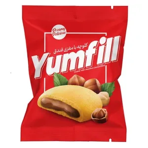 کلوچه مغزدار فندوقی یامفیل ستاک - 80 گرم بسته 22 عددی