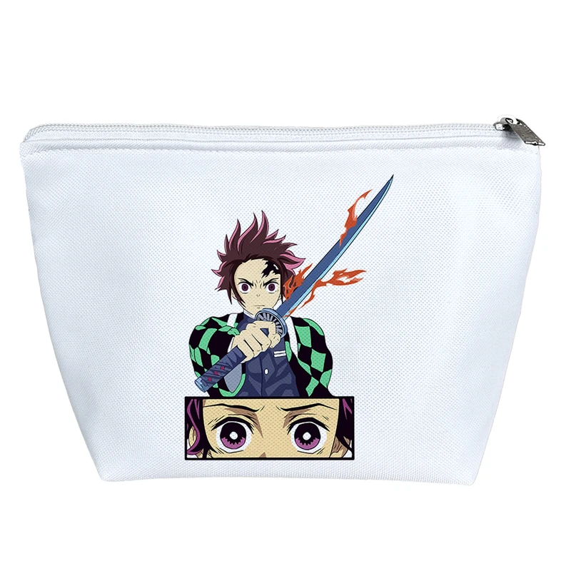 کیف لوازم آرایش دخترانه خندالو مدل تانجیرو انیمه شیطان کش کد 7894