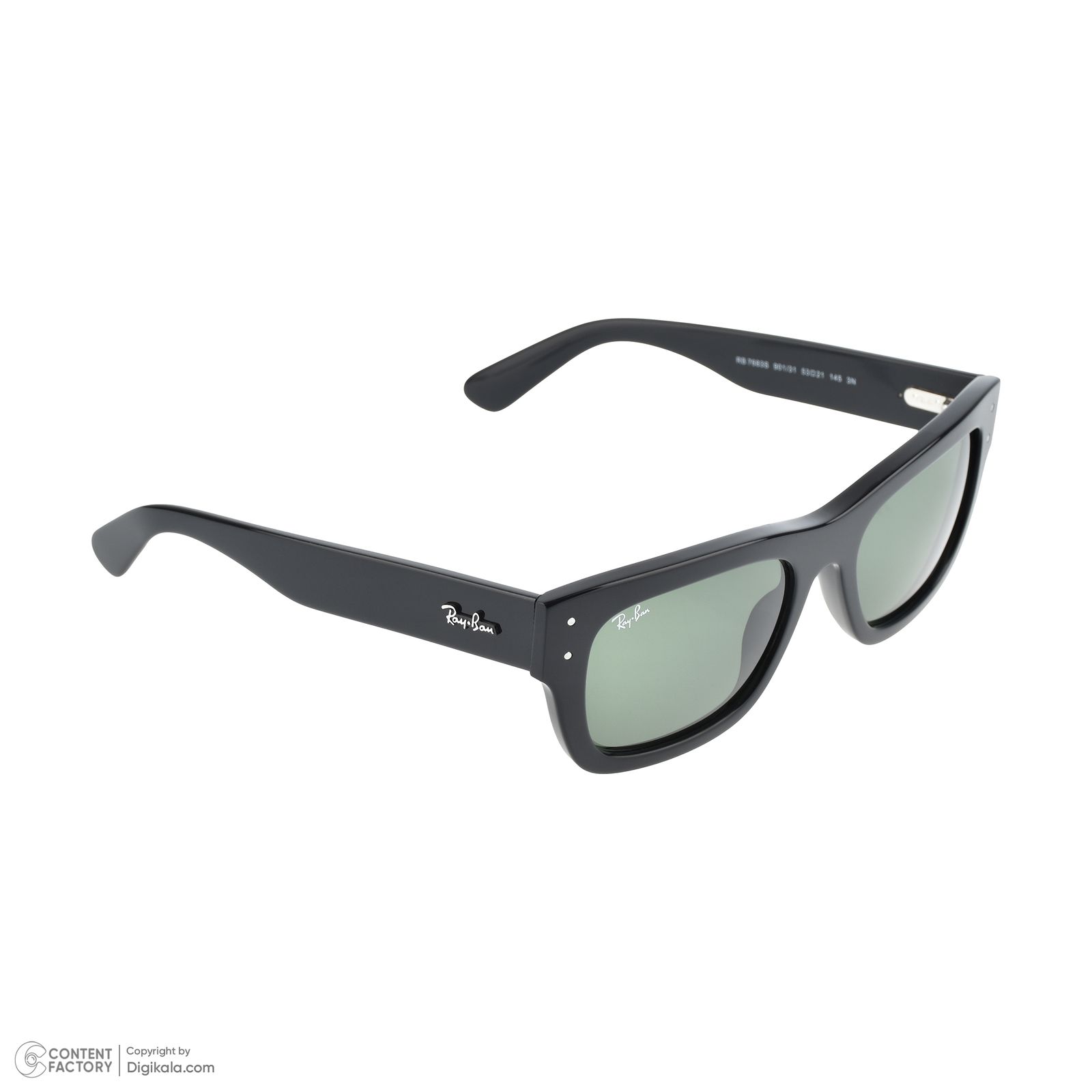 عینک آفتابی ویفرر (Wayfarer) ری بن مدل 0RB7683S-901-31 -  - 3