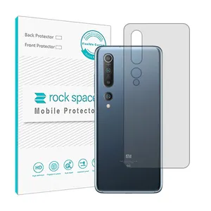Transparent Rockspace HyGEL model back protector suitable for Xiaomi Mi 10 5G mobile phone