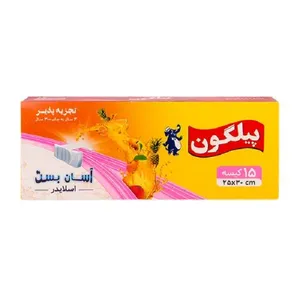 کیسه زیپدار پیلگون مدل s15 بسته 15 عددی
