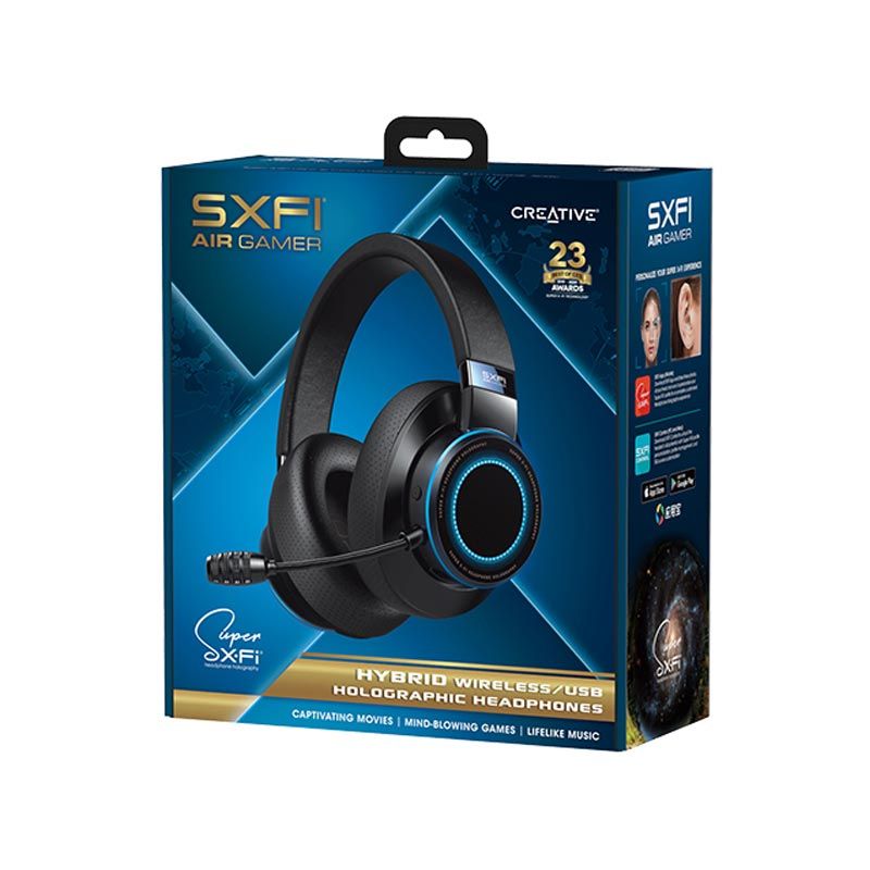 هدست مخصوص بازی بی سیم کریتیو مدل SXFI AIR GAMER -  - 5