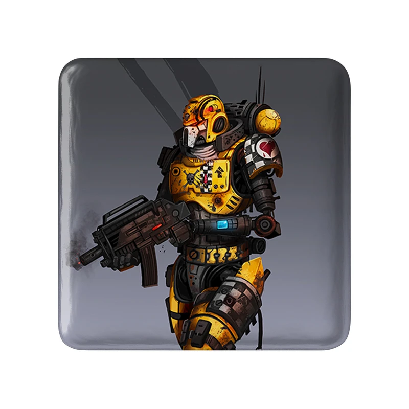 مگنت خندالو طرح بازی تایتان فال (Titanfall) مدل مربعی کد 32601