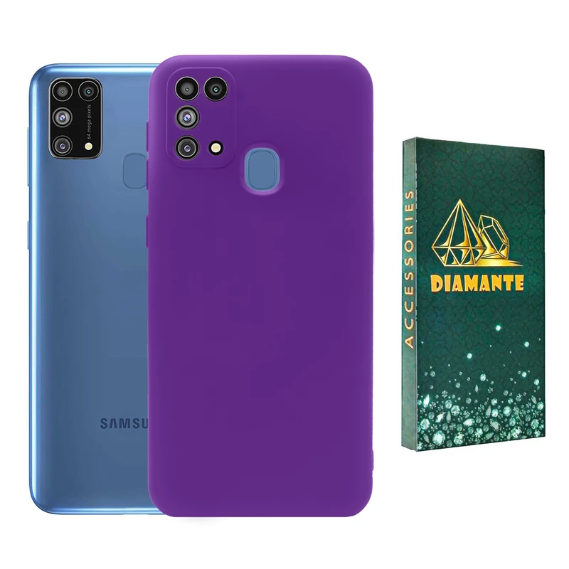 کاور دیامانته مدل sili_77 Gn مناسب برای گوشی موبایل سامسونگ Galaxy M31