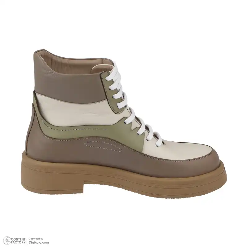 نیم بوت زنانه چرم مشهد مدل J2688-055