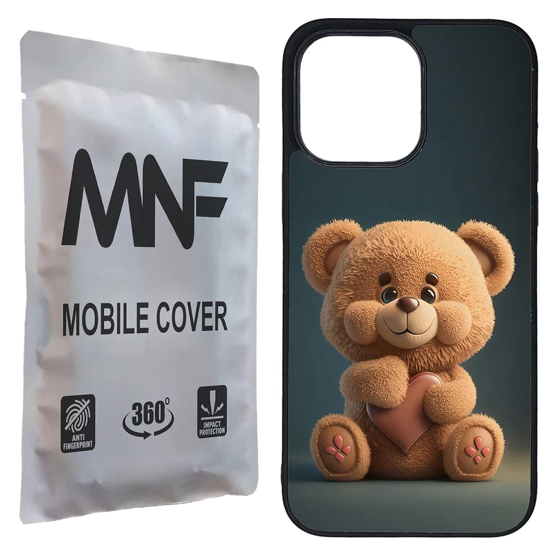 کاور ام ان اف طرح خرس فانتزی کد P-256 مناسب برای گوشی موبایل اپل iPhone 14 Pro Max