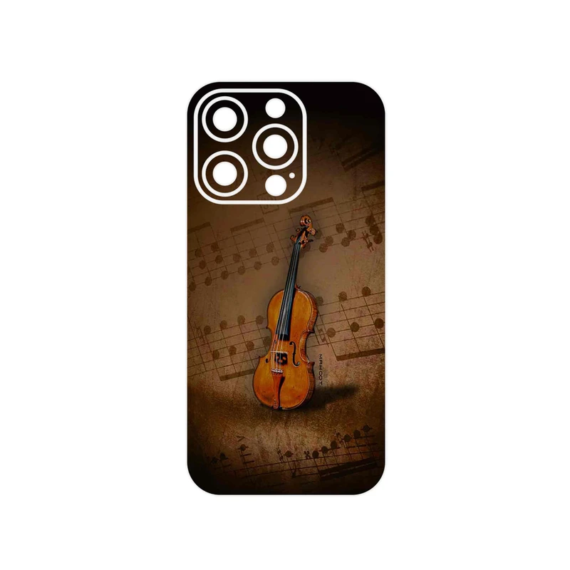 برچسب پوششی ماهوت مدل Violin_Instrument مناسب برای گوشی موبایل اپل iPhone 14 Pro