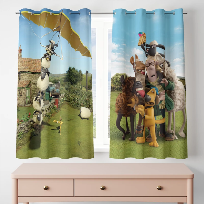 پرده مدل مخمل پانچی کد 8454 سایز 200x140 سانتی متر 