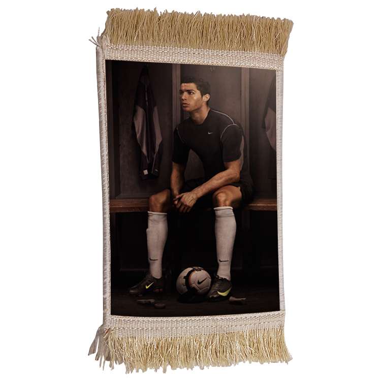 فرش ماشینی دیوارکوب مدل رونالدو کد 362