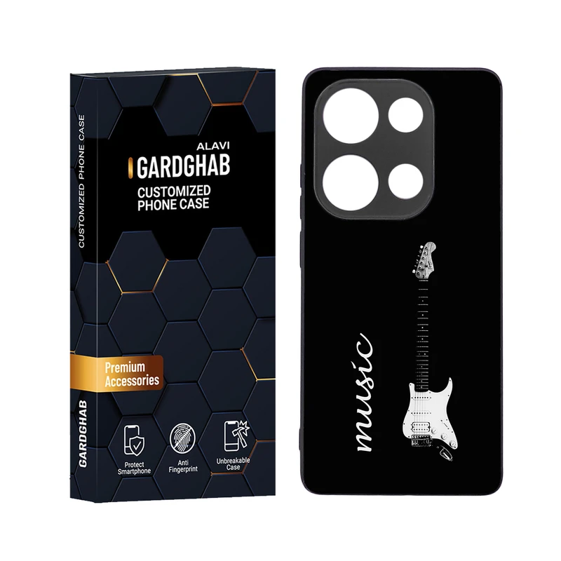 کاور گارد قاب علوی مدل دور ژله ای مناسب برای گوشی موبایل شیائومی Redmi Note 13 Pro 4G